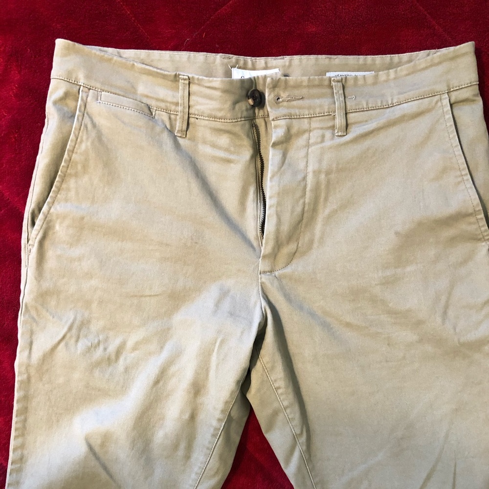 Goodfellow & Co Hennepin slim tan chinos